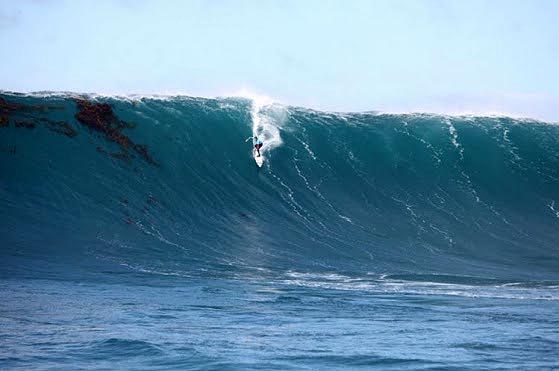 "The big wave community is one built on respect and a collective admiration of the ocean" said BWWT Founder Gary Linden. Photo: BWWT