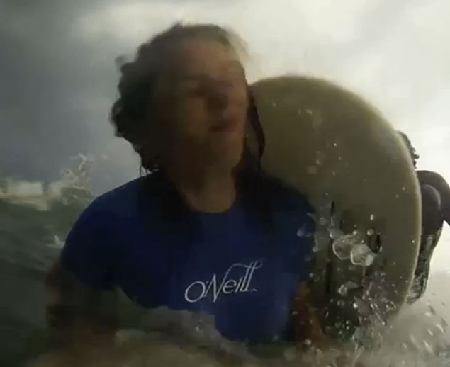 surfboard collision