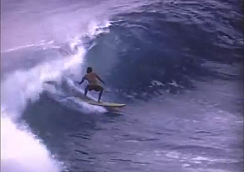 Gerry Lopez at Uluwatu, 1974.