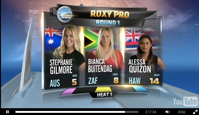 The girls are in the water for the very beginning of the much anticipated start of the 2014 ASP Tour year. Very soon, all of our questions about the ASP/ZoSea changes will be answered.