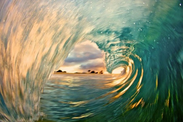 Yeah, there's a heart in that wave. Just like the heart in your significant other… sigh. Photo: Kenji Croman