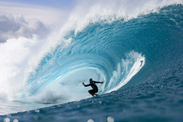 Kelly Slater, 2/2 at Pipe this winter. Photo: Bielmann