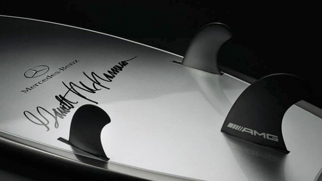 GMac's new signature whip. 