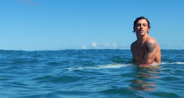Mark McMorris on some R&R in Hawaii. Photo: Instagram: Coco Ho