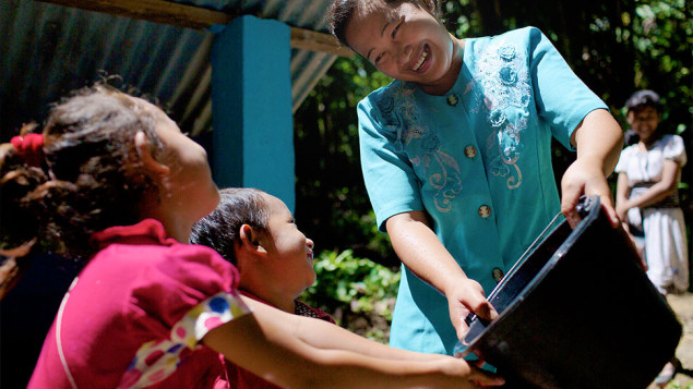 SurfAid SurfAid's work internationally focuses on health, education, and emergency response. Photo: SurfAid
