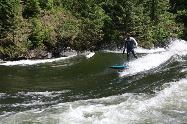 What'd river surfing ever do to you?