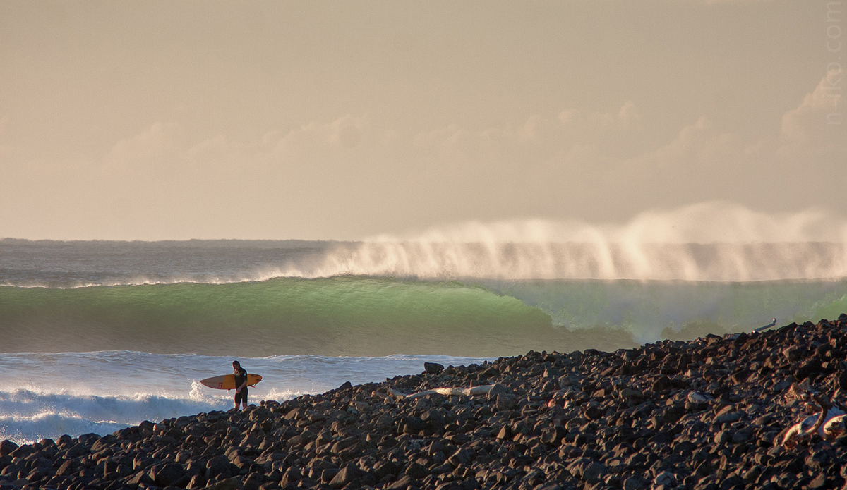 I went on a secretive camping mission somewhere behind God's back. Waves were there – in fact, there were plenty of them. Nuggets of gold, easter kegs; the bunny sure had had a little chat with Mother Nature.