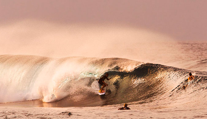 "When the chips are down, or you just feel like the whole world has been ganging up on you, tormenting you, breaking you down, there will always be the ocean." Photo: Quincy Dein