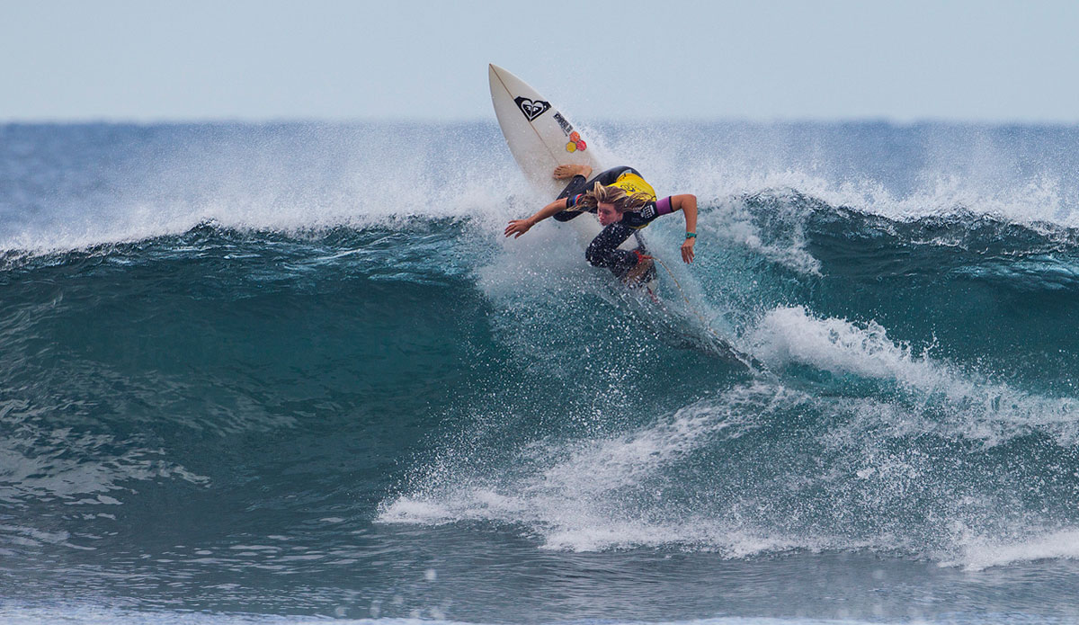 Almost every time there's a women's event, someone complains (and often for good reason) that the men always run their heats in the better waves. But after yesterday's heats at the Rip Curl Women's Pro at Bells Beach, no one's said a thing – and the girls were absolutely ripping.