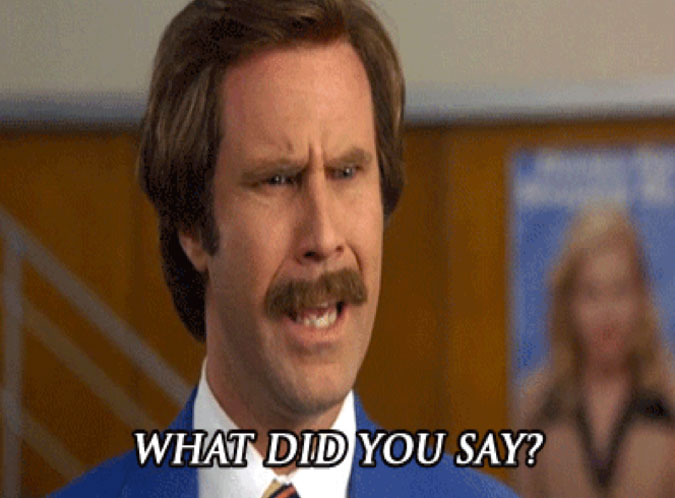 I, for one, have a reaction to almost every topic or article trending in the surf community, but I can’t always express them accurately. So I thought I’d say it with a .gif.