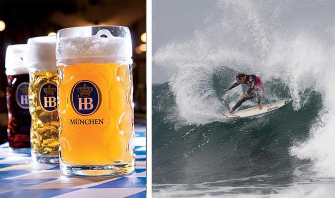 Throw a few buckets, drink a few buckets. Makes sense right? Photo: ASP/Kirstin Scholtz