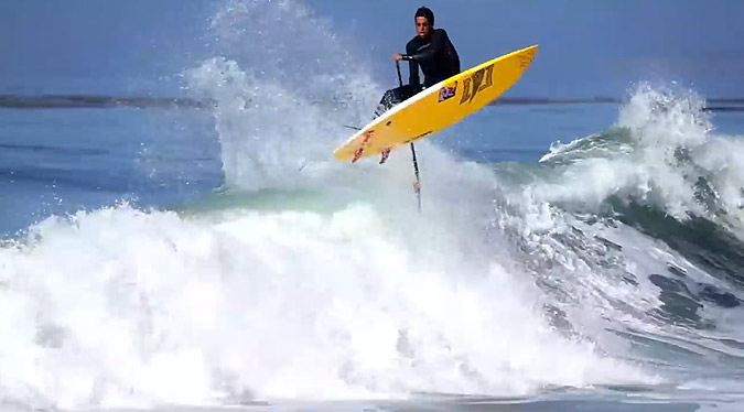 Kai Lenny is a consummate waterman. He surfs gigantic waves on anything that floats. He's a windsurfer extraordinaire. He races (and wins) stand-up-paddle boards, and on his down days, he throws big airs on a stand-up paddleboard accented with a little French flare.