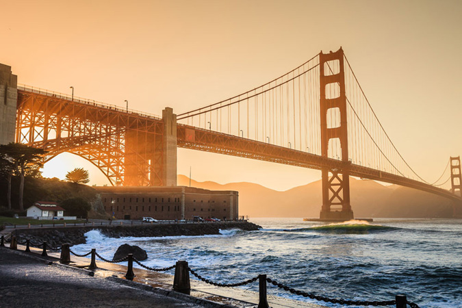 Golden Gate Golden Hour. Photo: Jeremiah Klein
