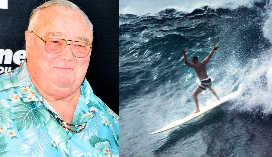 Da Bull still charges, now in a more vocal manner. Photo: ASP (L), Noll Surfboards (R)