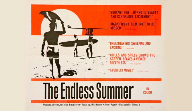 Even the promotional art was awesome... Photo: <a href="https://www.surfclassics.com/the-endless-summer/">SurfClassics.com</a>