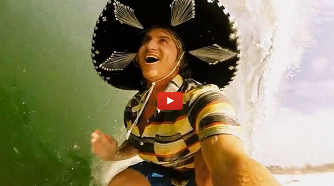 This is the best Mexican hat dance we've ever seen. Arriba, Alex Gray!
