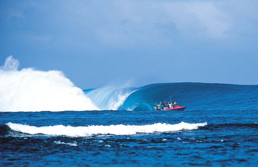 Yup. This is Laird's Millennium Wave from a different angle. Photo: Sean Davey