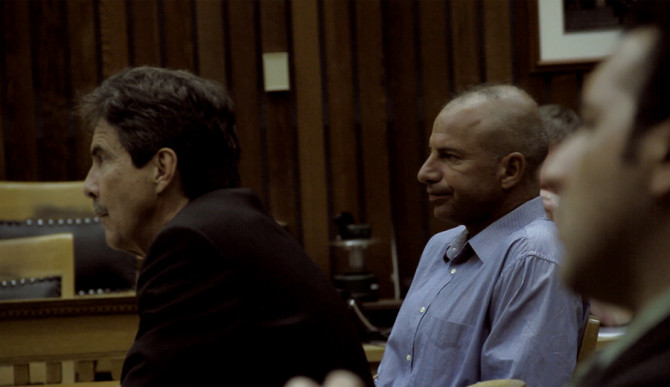 Anthony Ruffo (right) became a courtroom regular. Photo: Rocky Romano Anthony Ruffo in Court