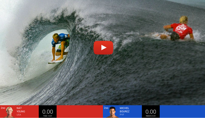 It's finals day at the Fiji Pro. As a stop on the ASP World Tour that has served up a giant helping of awesome, the wait for Fiji was almost unbearable. This is going to be one hell of a showdown.