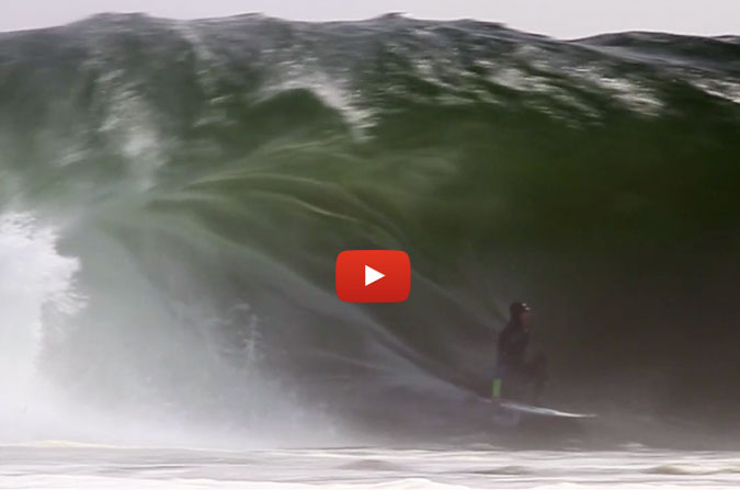 The same giant pulse that put contest organizers on red alert hit Namibia... and Matt Bromley, along with a few others, were there to score the shacks and beat downs of their lives.