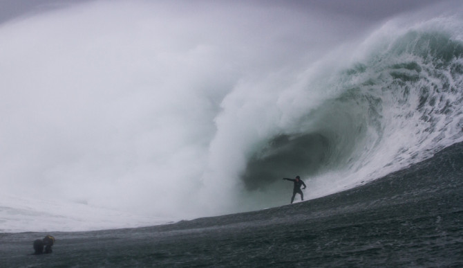 This is not the sea north of Alaska, but we imagine it is what it will look like in five to ten years time. Photo: Christian McLeod