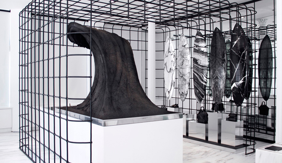 This isn't a shop you stumble into. Photo: Alexander Wang x Haydenshape