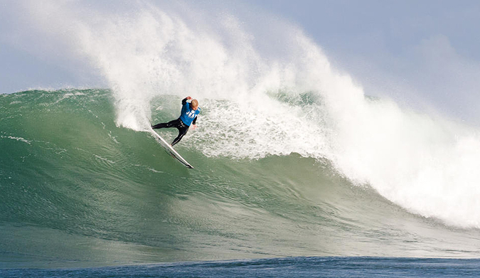 It's this blend of power and speed that put Mick over his bestie, Parko. Photo: ASP | Cestari