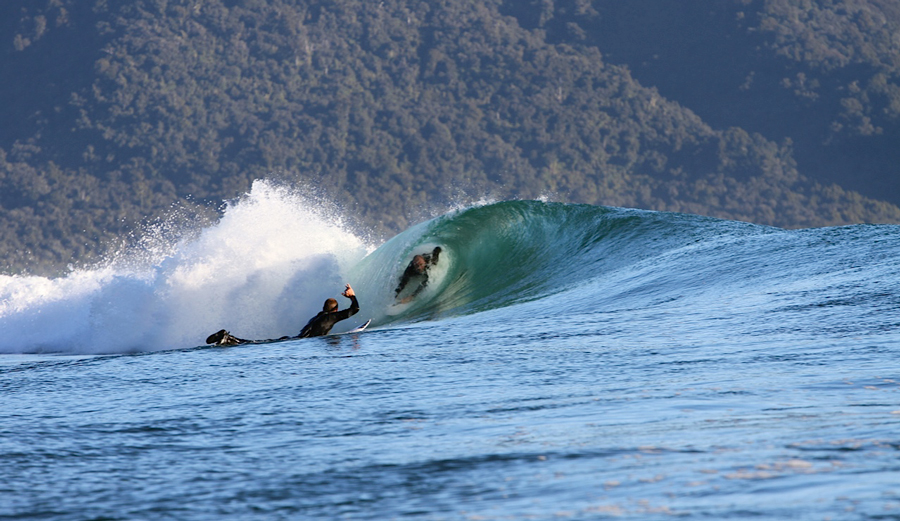 Our open bar was a little different from most bachelor parties. Photo: Warrick Mitchell