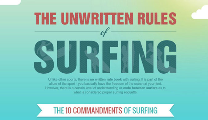 Surfing is a funny thing. Most sports have a rule book; there are things that you simply can and cannot do. In surfing, there are those rules, but they get a little foggy at times.