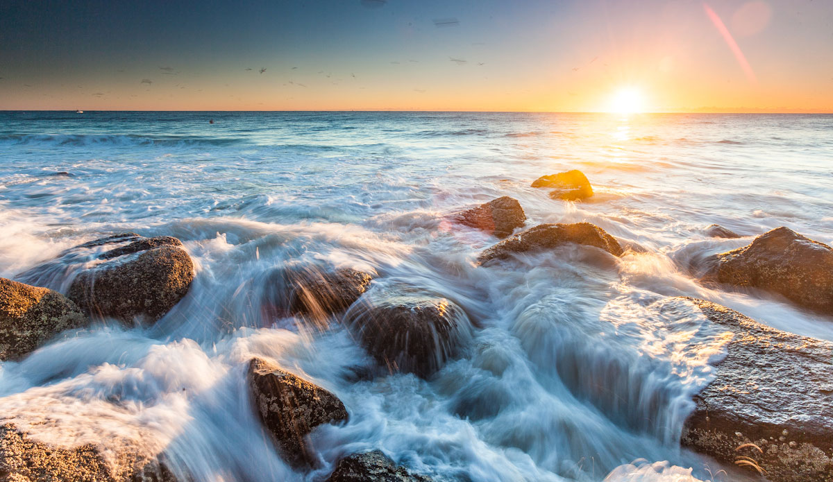 My favorite landscape photographers always make their scenes look dreamy and surreal, which is what I went for here.
