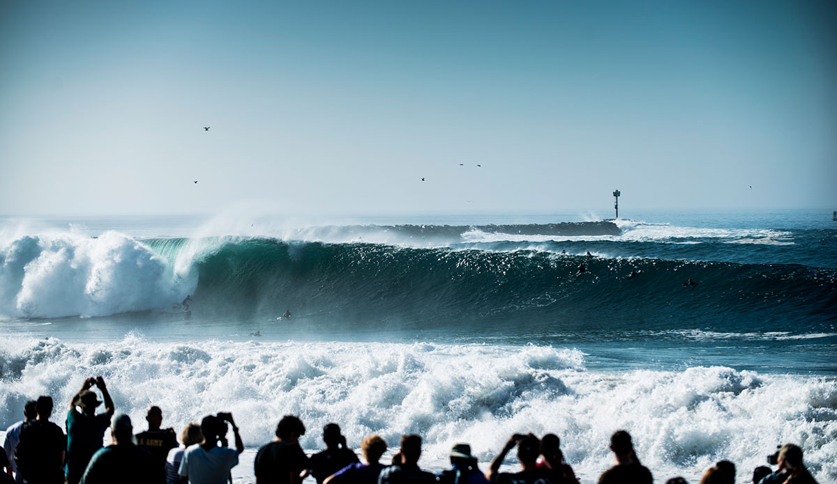 Newport caught perhaps the biggest brunt of the storm, and things got really real, really quick.