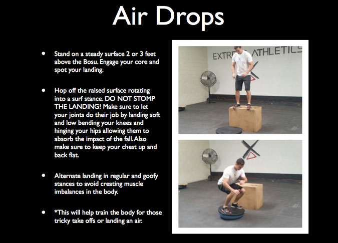 air drops
