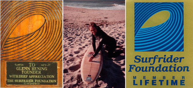 A lifetime of Surfrider. Center Photo: Kevin Rose
