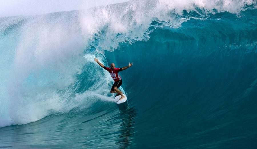 Kelly Slater Tahiti Teahupoo