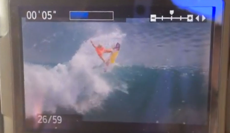 Bethany Hamilton charges. People forget that. They shouldn't.