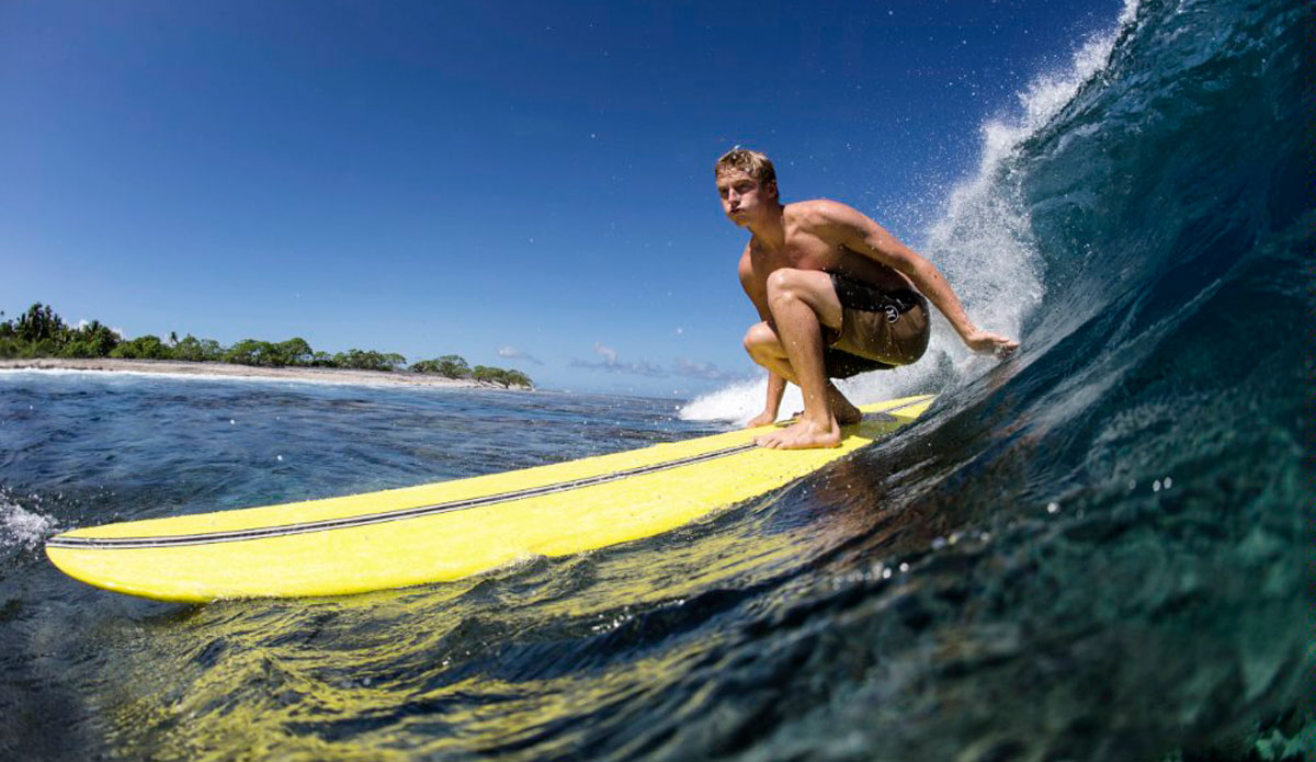 In the winter, you can go down to the beach, and it can be like a ghost town. It can be a weird feeling. It’s kind of creepy. All the crowds, all the families going to surf and hang out at the beach… that’s the best part.