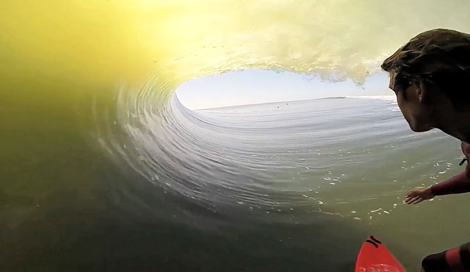 Koa Smith should probably stop surfing. The term "chasing the dragon" comes to mind here – after this ridiculously perfect Skeleton Bay barrel, not much else is going to compare.