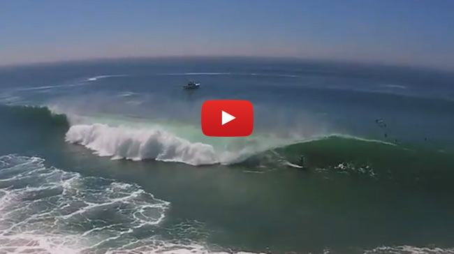 Newport Point Drone Hurricane Marie