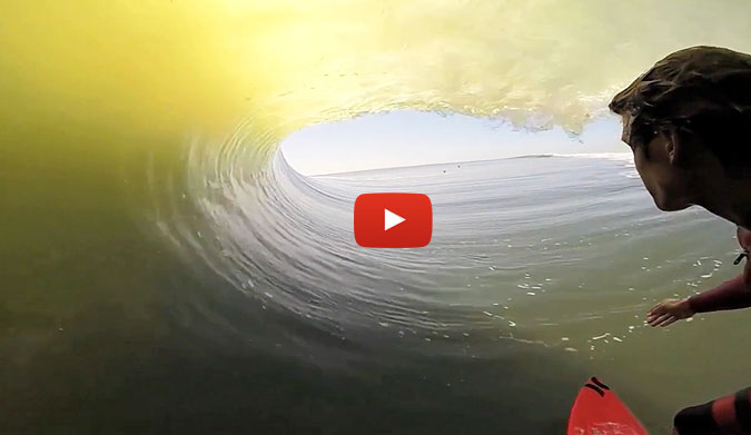 Koa Smith should probably stop surfing. The term "chasing the dragon" comes to mind here – after this ridiculously perfect Skeleton Bay barrel, not much else is going to compare. 