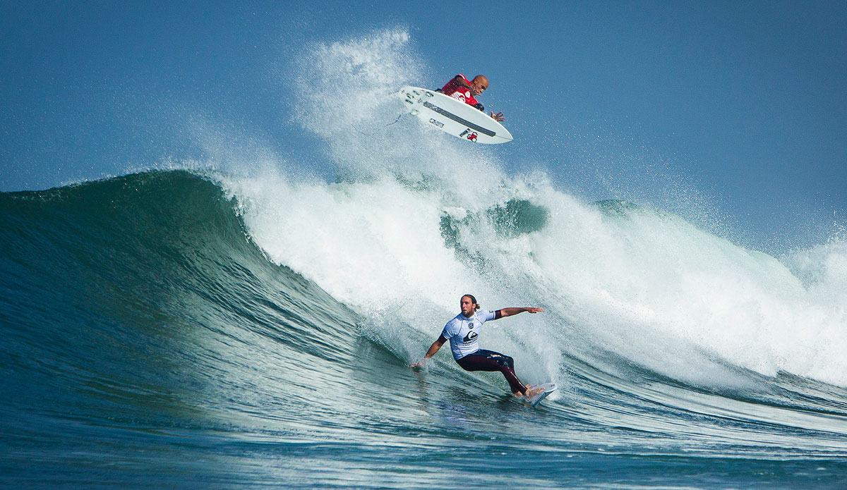 The Quik Pro France is on, and it's in full force. With a swell filling in that's turning Hossegor into what we all expect, the world's best surfers are lighting up.