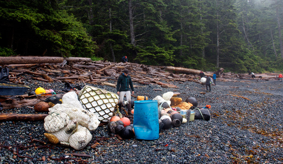 The amount of garbage that's tossed up on surf beaches around the world can seem pretty daunting, but these remote beach cleanups always give me a bit of hope.