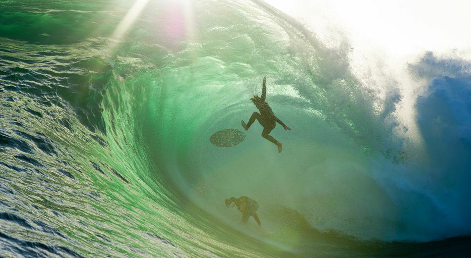 Mark Mathews and Brad Domke Skimboard Virtual Reality Cam at The Right