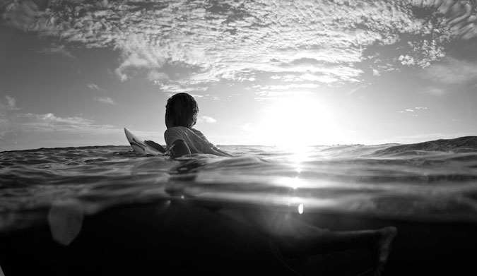 Take a second and appreciate where you are. The ocean is a beautiful place. Photo: Eduardo Fleck