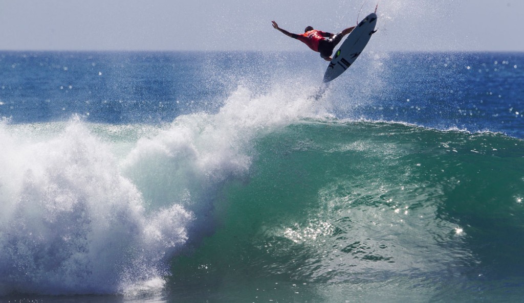 Day two of the Hurley Pro at Trestles was held in tricky Lowers conditions. In overhead waves, the best surfers in the world clashed with each other in front of a packed beach