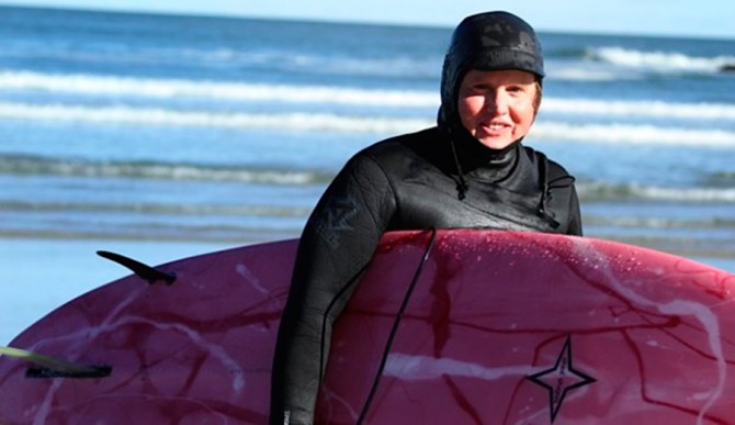 This is who I am — a surfer. Photo: Jim Ready
