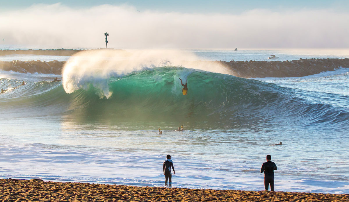 Hurricane Simon rolled into California with a fiery passion. The Wedge, along with all its hard charging lunatic locals, were ready.