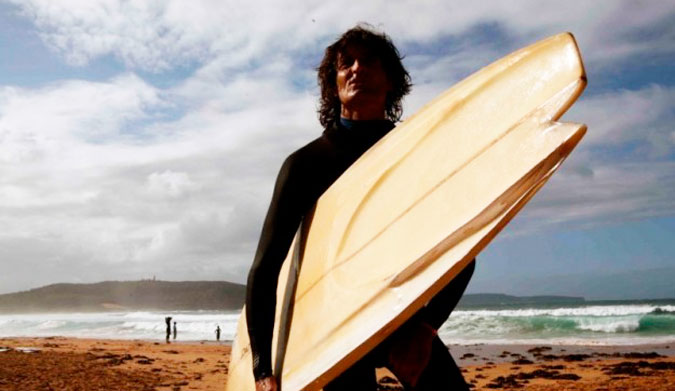 Derek Hynd years after his accident. Didn't hurt his surfing a bit. Photo: Jamie Brisick