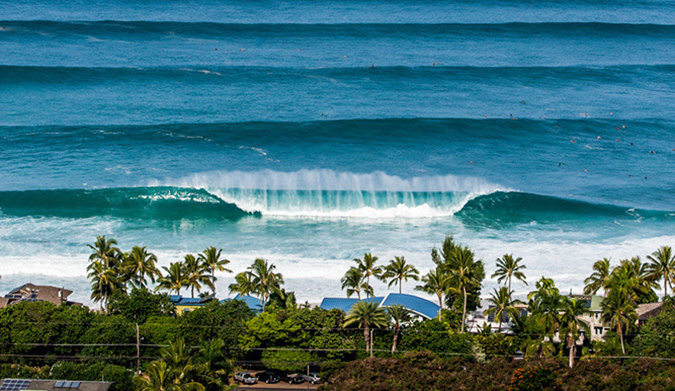 Lines for days. Photo: Bryce Johnson