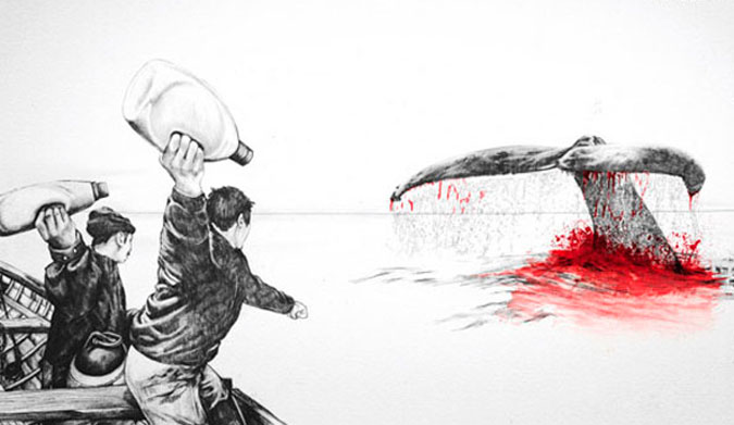 There's blood in the water.