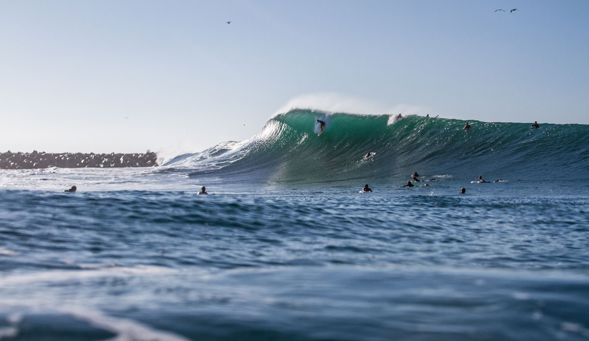 Being in the action in the barrel is the best place in world, and that’s exactly where I want to be with my camera.